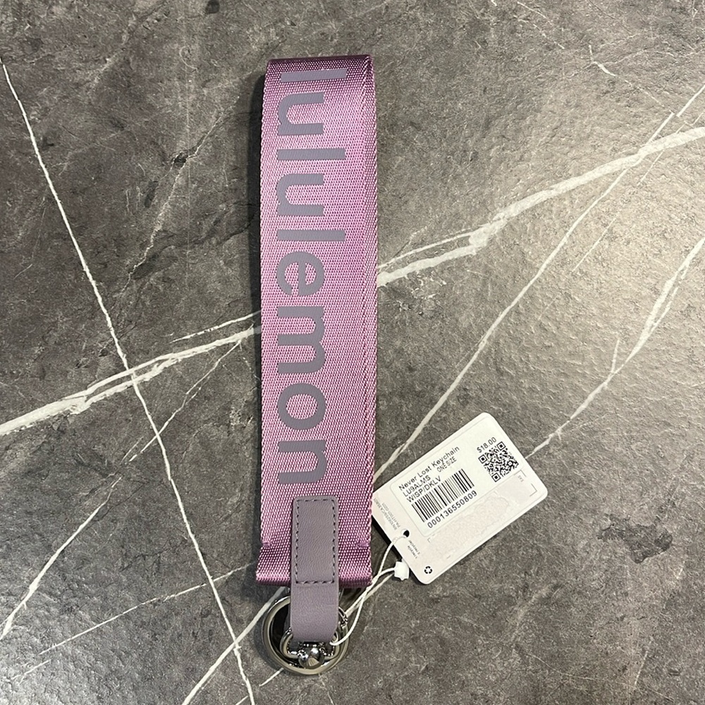 Lululemon keychain